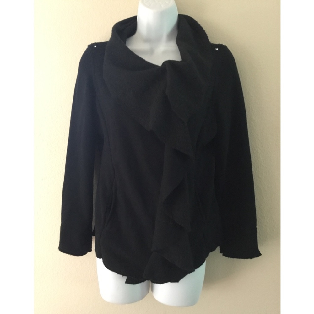 Sugarfly Girls Black Fleece Jacket